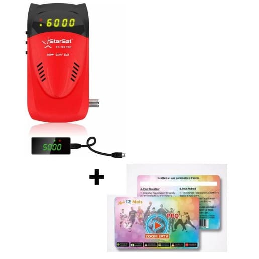 Récepteur STARSAT T88HD Pro Récepteur STARSAT T88HD Pro